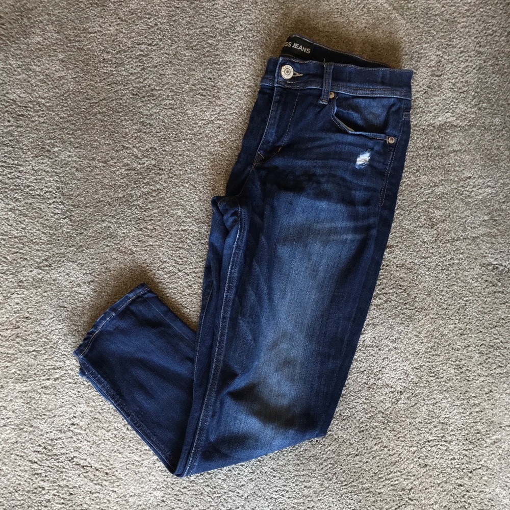 Express Mia Mid Rise Cropped Jean Legging